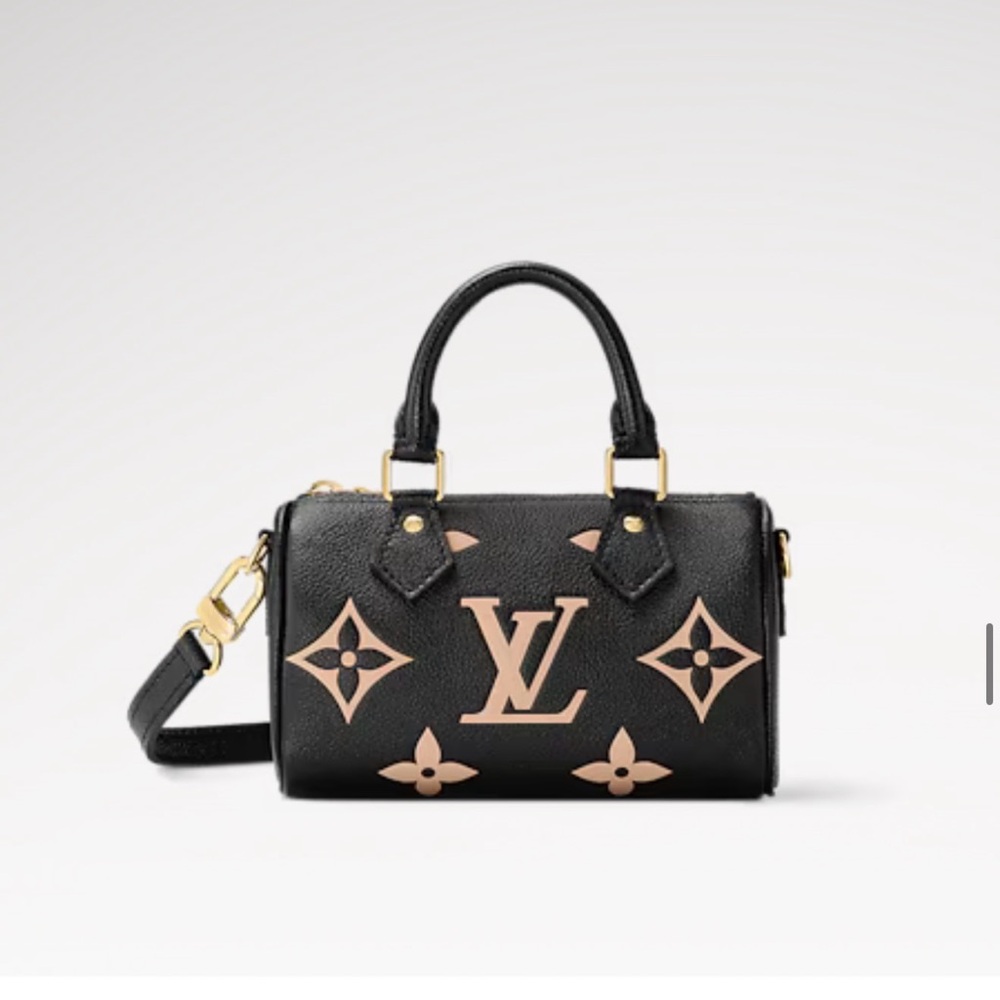 [New] Louis Vuitton Nano Speedy Black